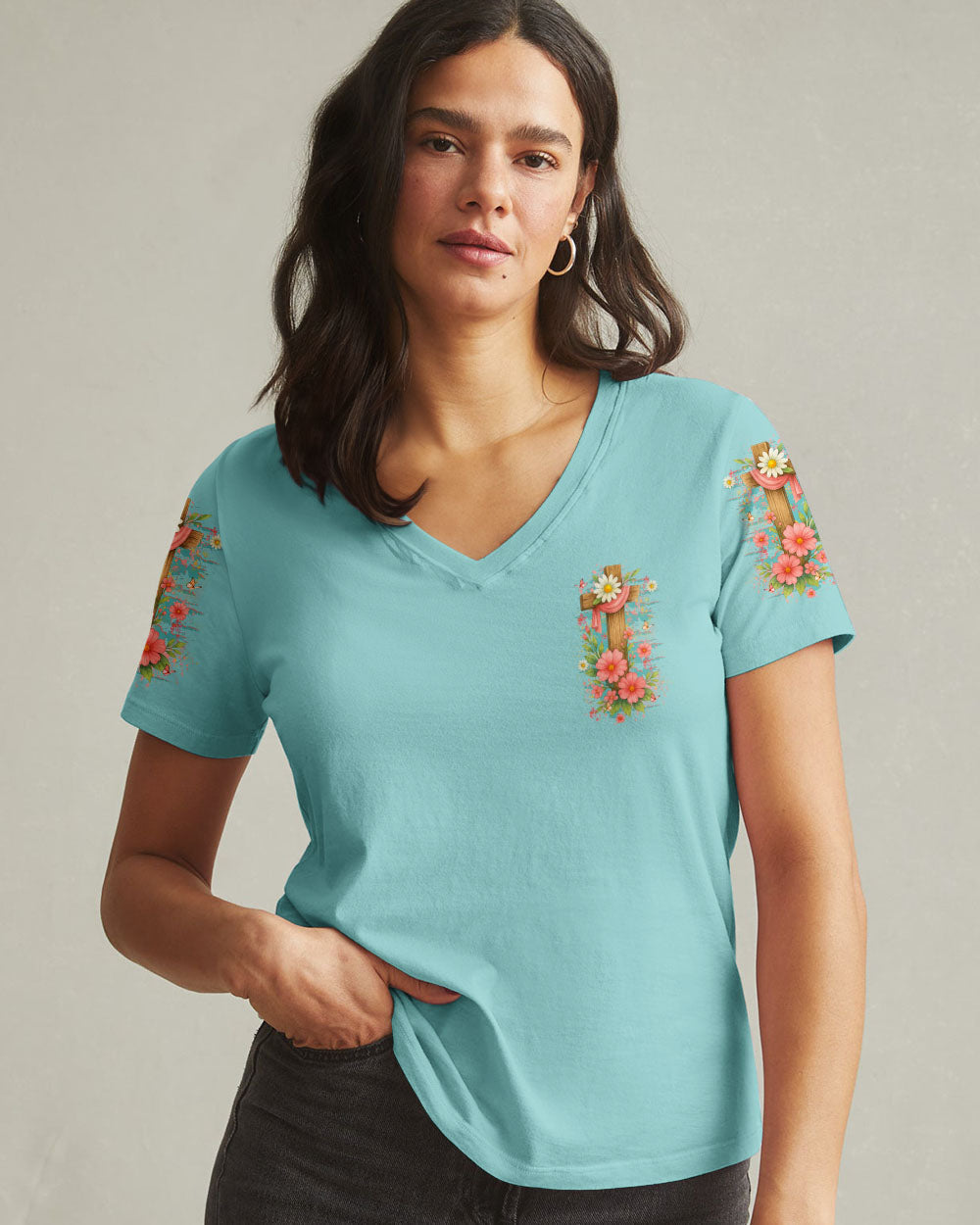 I Believe In God Women's All Over Print Shirt - Yhlt0306254