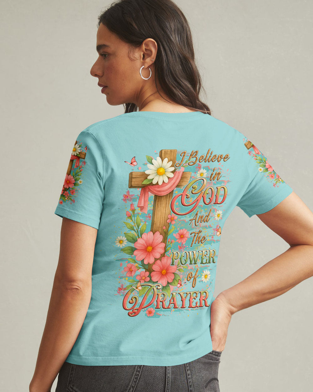 I Believe In God Women's All Over Print Shirt - Yhlt0306254