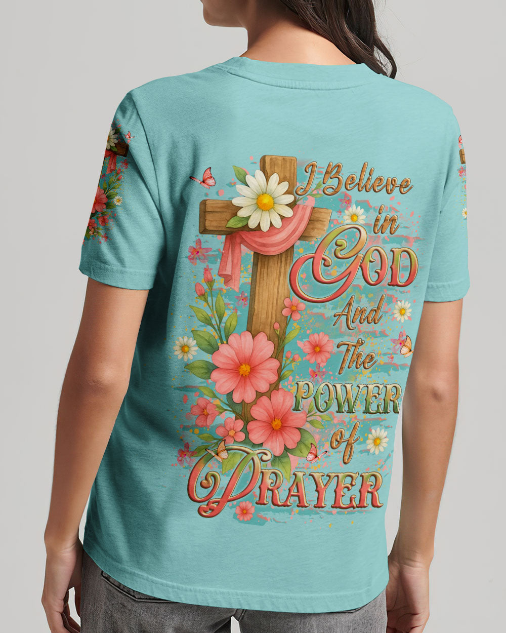 I Believe In God Women's All Over Print Shirt - Yhlt0306254