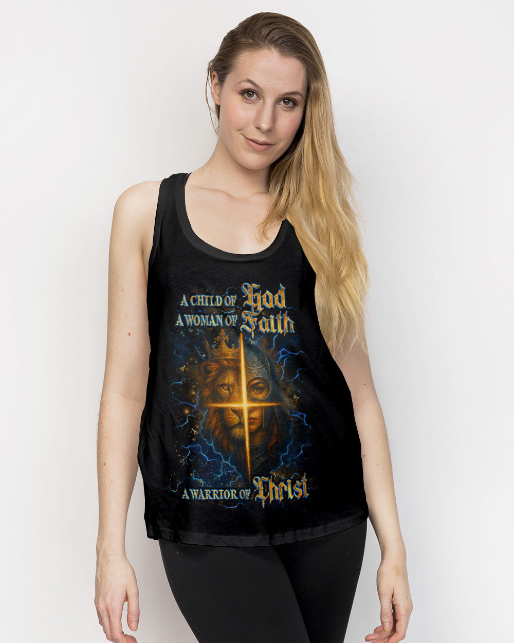A Child Of God A Woman Of Faith Women's All Over Print Shirt - Yhlt0505251