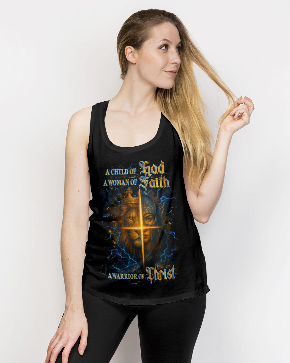 A Child Of God A Woman Of Faith Women's All Over Print Shirt - Yhlt0505251