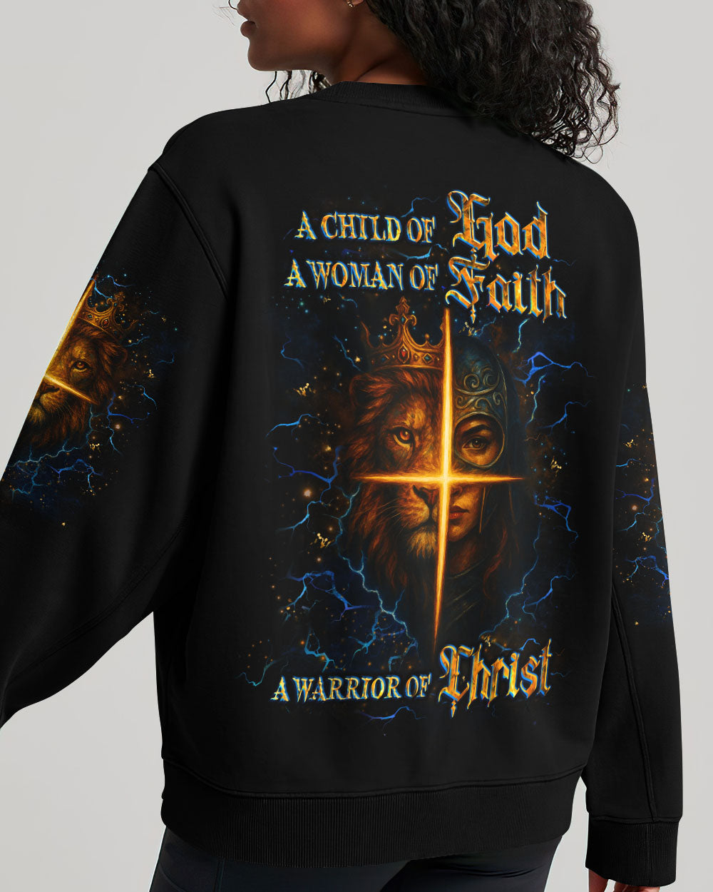 A Child Of God A Woman Of Faith Women's All Over Print Shirt - Yhlt0505251