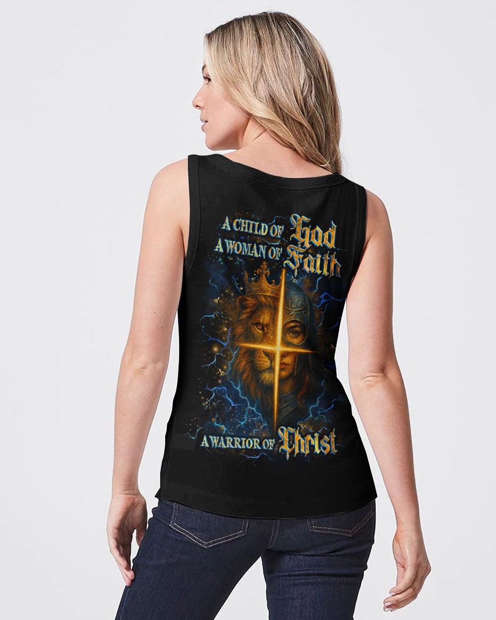 A Child Of God A Woman Of Faith Women's All Over Print Shirt - Yhlt0505251