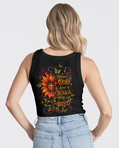 Blessed By God Loved By Jesus Led By The Spirit Women's All Over Print Shirt - Yhlt0605253