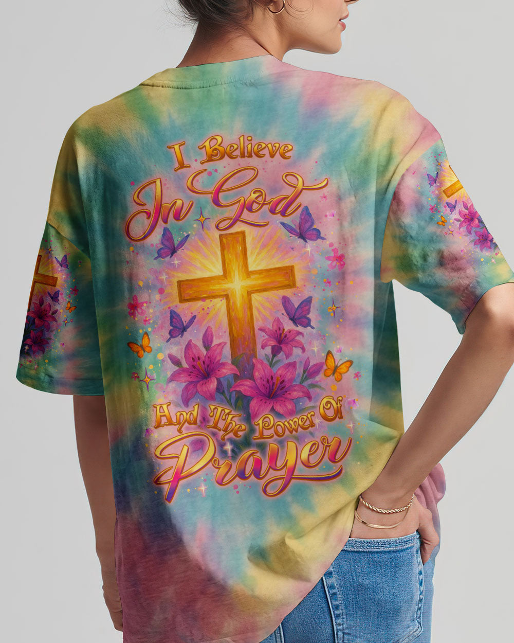 I Believe In God Women's All Over Print Shirt - Yhlt0605254