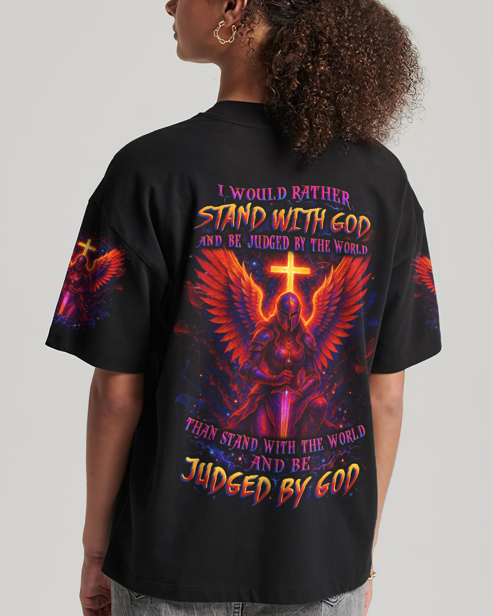 I Would Rather Stand With God Women's All Over Print Shirt - Yhlt0905254