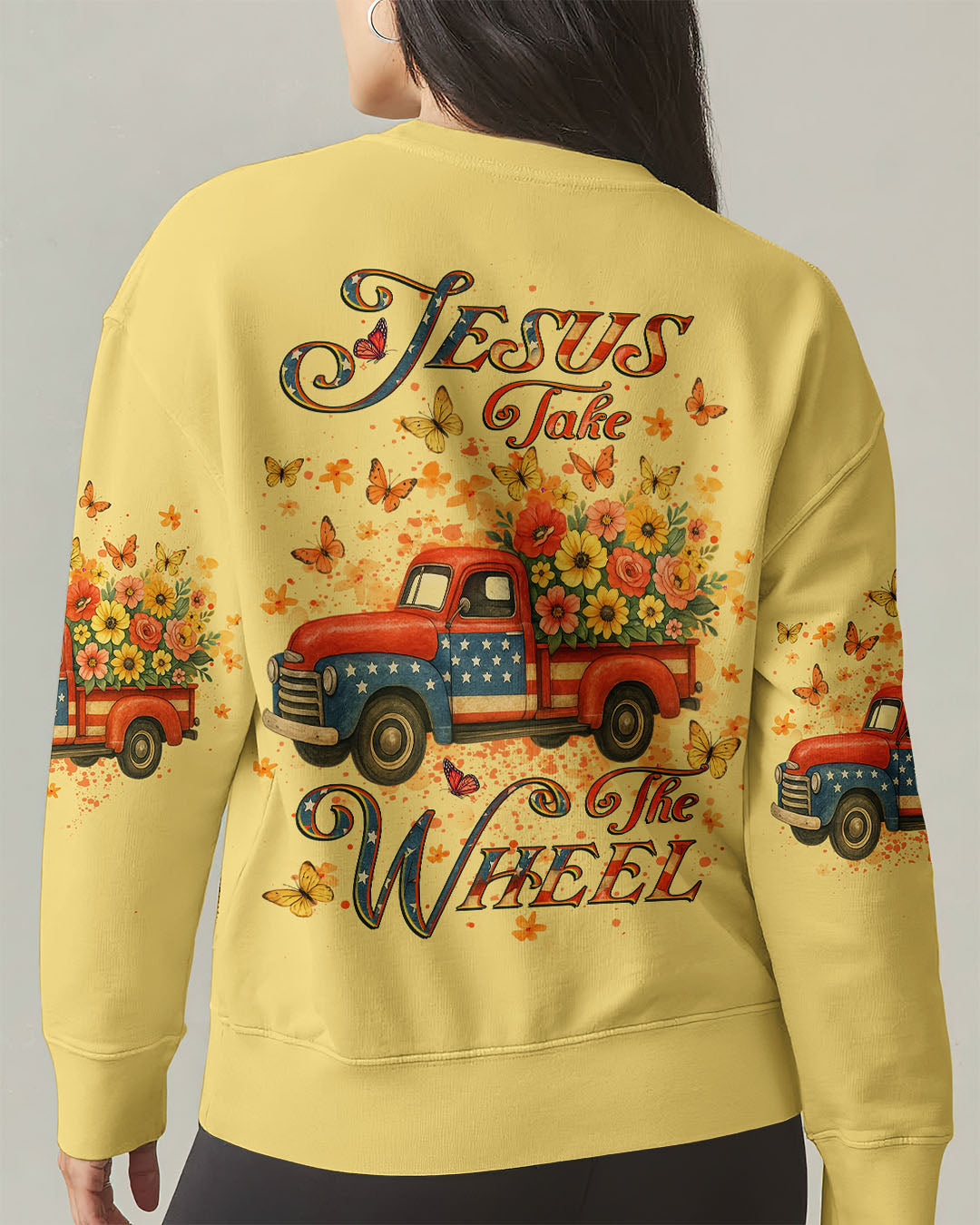 Jesus Take The Wheel Women's All Over Print Shirt - Yhlt1206254