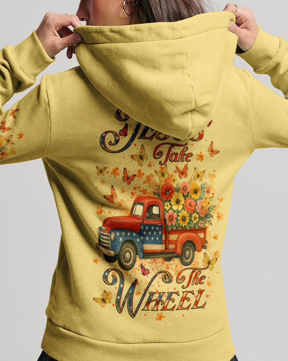 Jesus Take The Wheel Women's All Over Print Shirt - Yhlt1206254