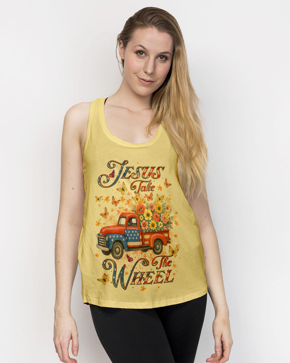 Jesus Take The Wheel Women's All Over Print Shirt - Yhlt1206254