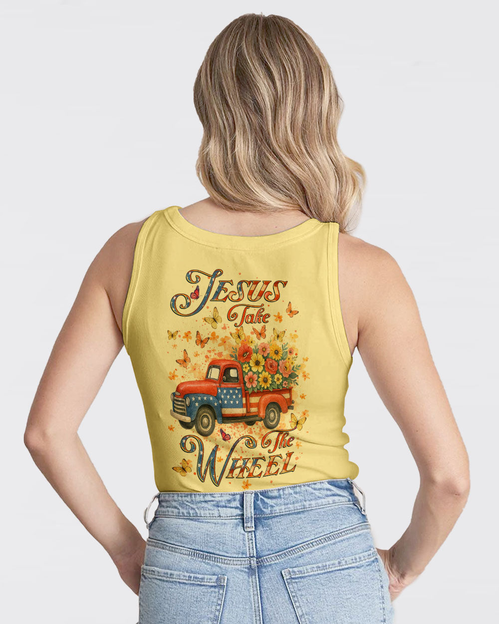 Jesus Take The Wheel Women's All Over Print Shirt - Yhlt1206254