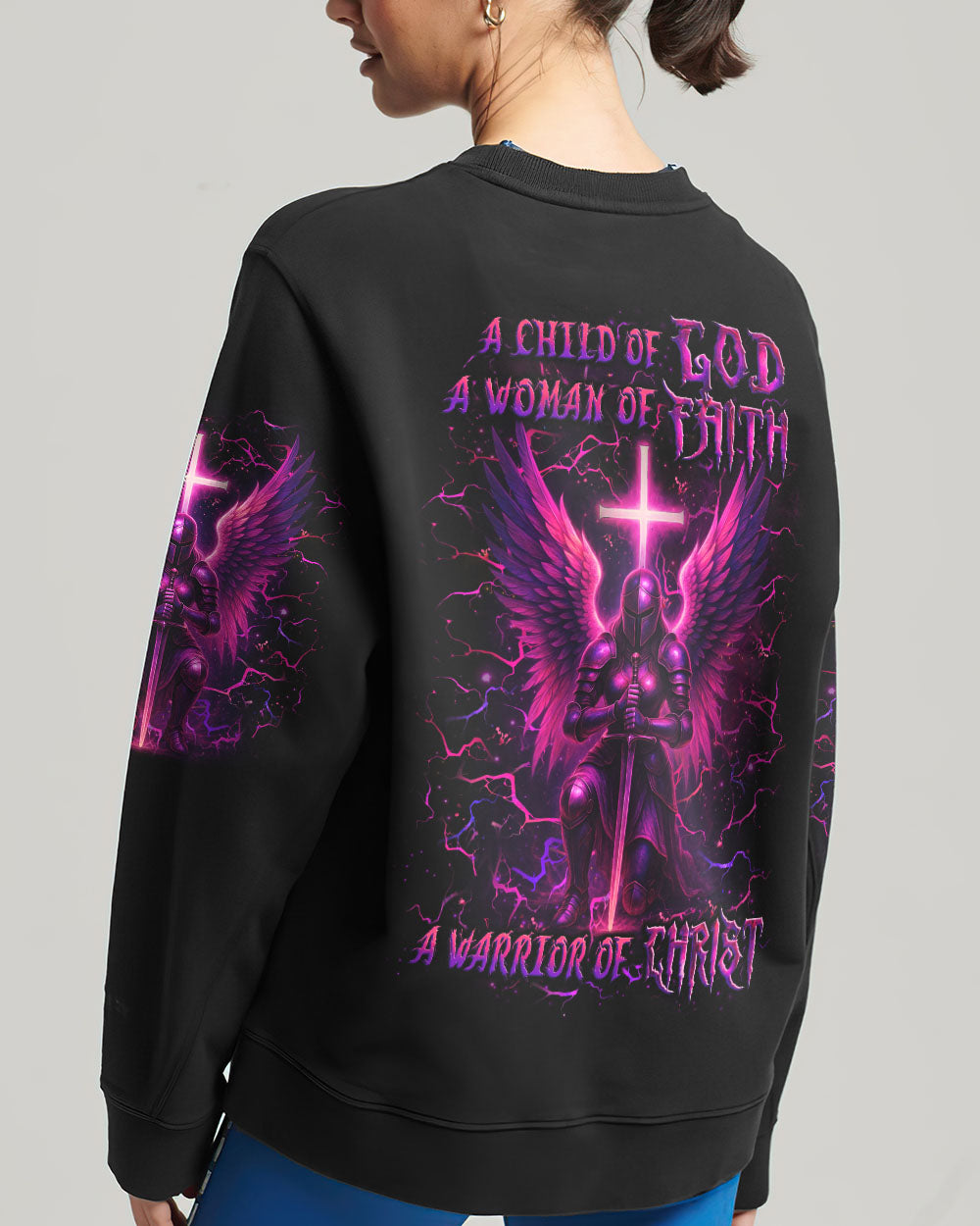 A Child Of God A Woman Of Faith Women's All Over Print Shirt - Yhlt1505251