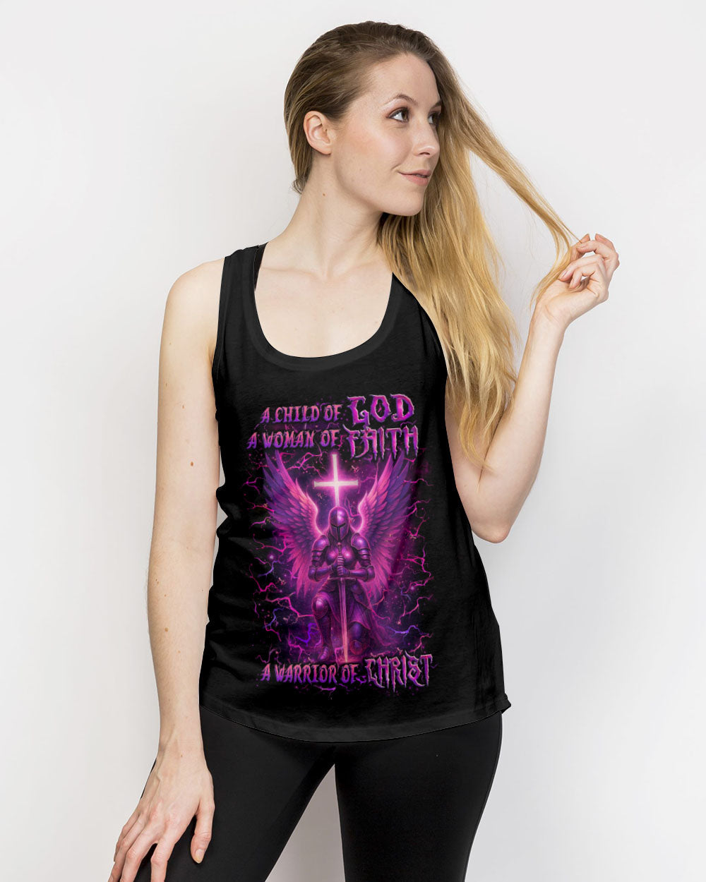 A Child Of God A Woman Of Faith Women's All Over Print Shirt - Yhlt1505251