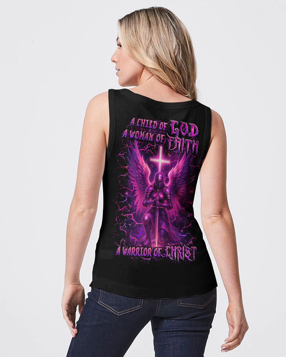 A Child Of God A Woman Of Faith Women's All Over Print Shirt - Yhlt1505251