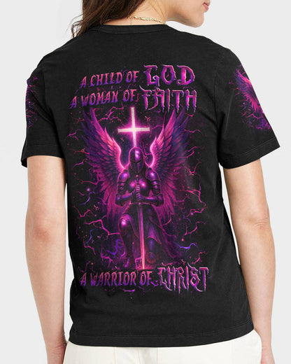 A Child Of God A Woman Of Faith Women's All Over Print Shirt - Yhlt1505251