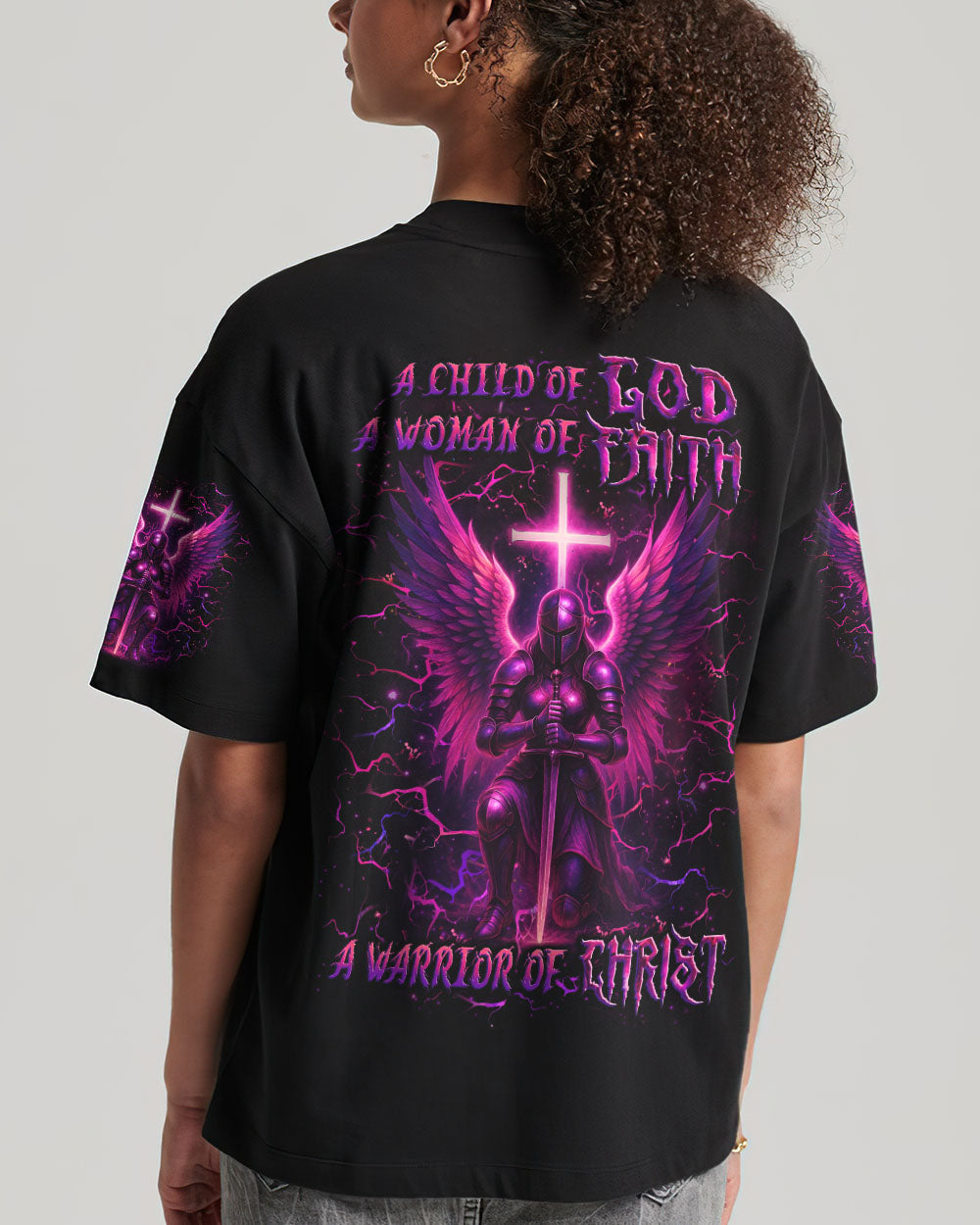 A Child Of God A Woman Of Faith Women's All Over Print Shirt - Yhlt1505251