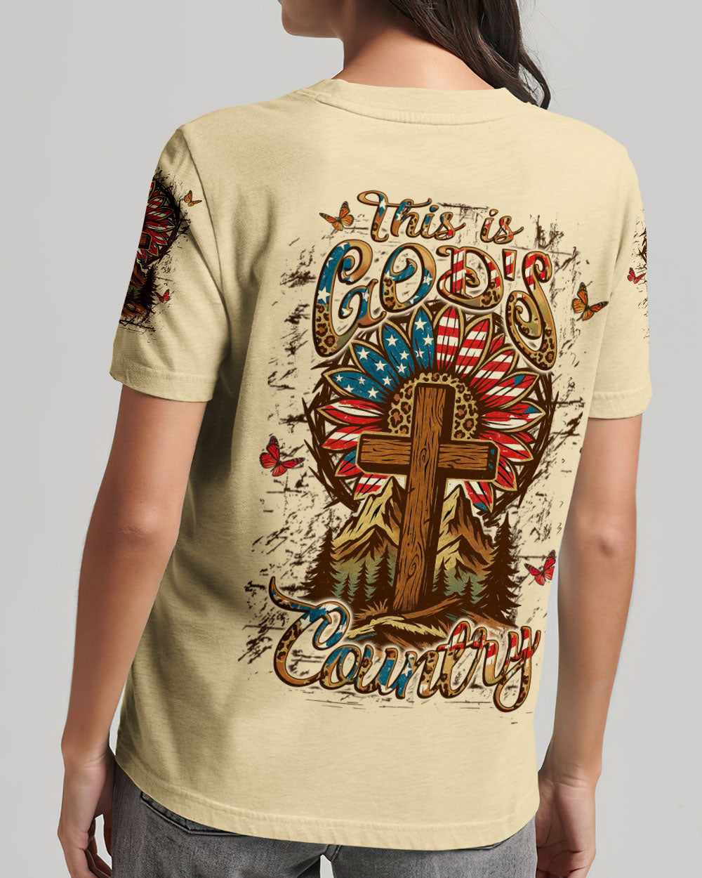 This Is God's Country Women's All Over Print Shirt - Yhlt1606252