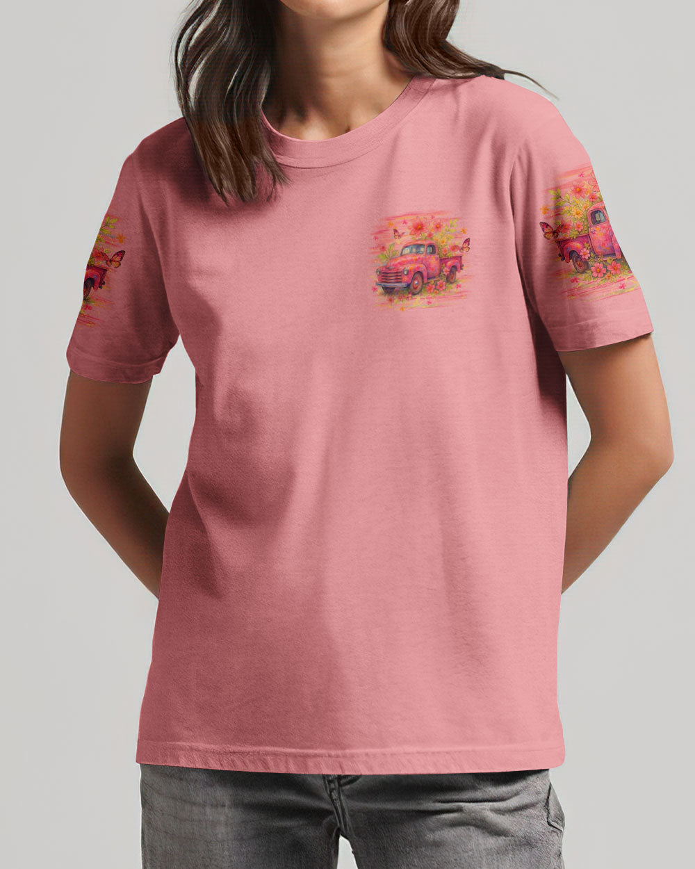 Jesus Take The Wheel Women's All Over Print Shirt - Yhlt1806251