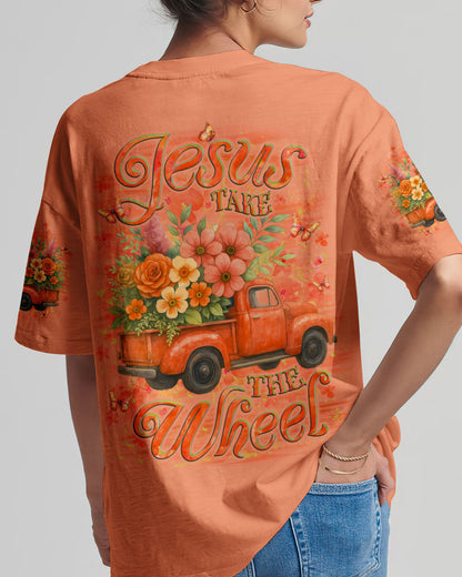 Jesus Take The Wheel Women's All Over Print Shirt - Yhlt1906251