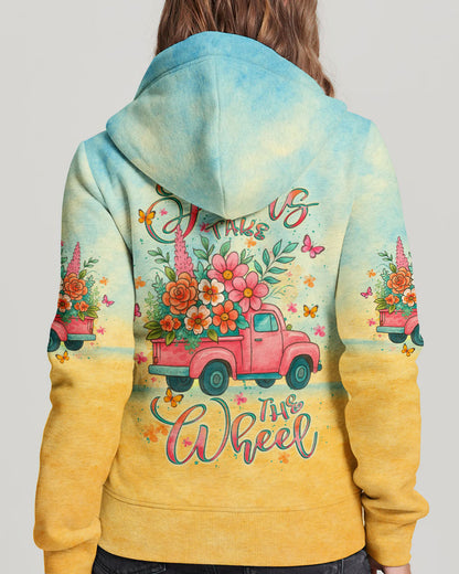 Jesus Take The Wheel Women's All Over Print Shirt - Yhlt2006253