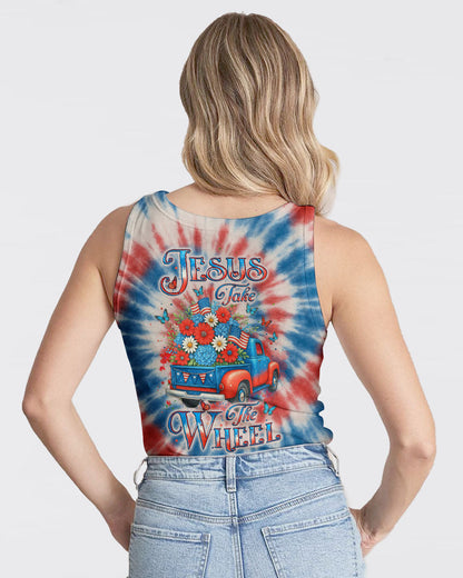Jesus Take The Wheel Women's All Over Print Shirt - Yhlt2105252