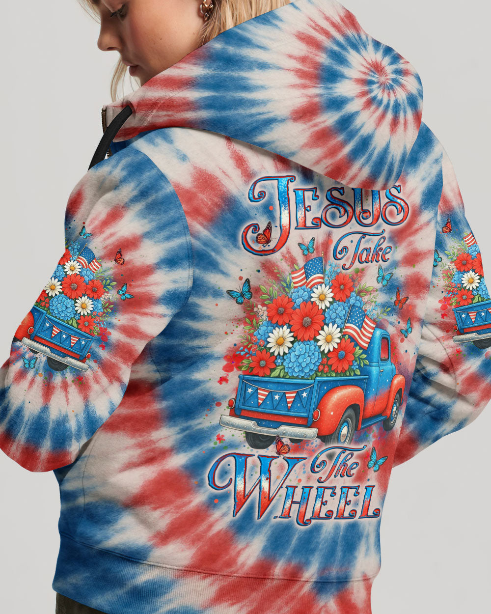 Jesus Take The Wheel Women's All Over Print Shirt - Yhlt2105252