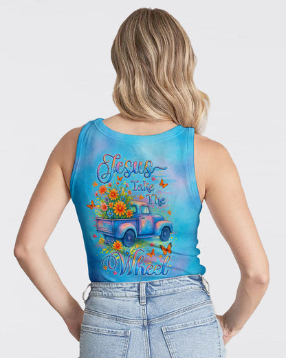 Jesus Take The Wheel Women's All Over Print Shirt - Yhlt1706253