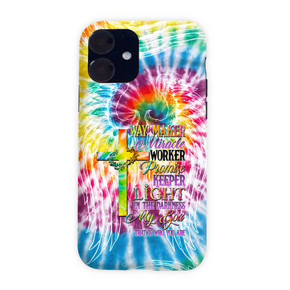 Promise Keeper Light In The Darkness Tie Dye Phone Case - Tytd2606232