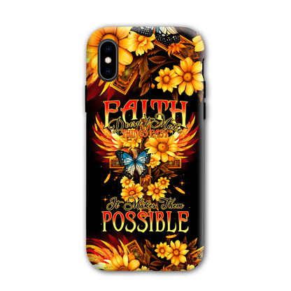 Faith Doesn't Make Things Easy Phone Case - Tytm2706231
