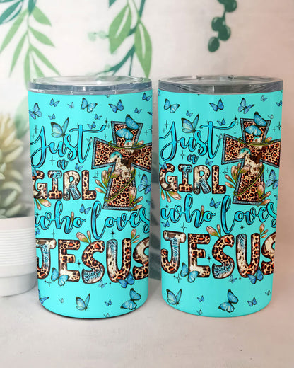 Just A Girl Who Loves Jesus Tumbler - Ty0707232
