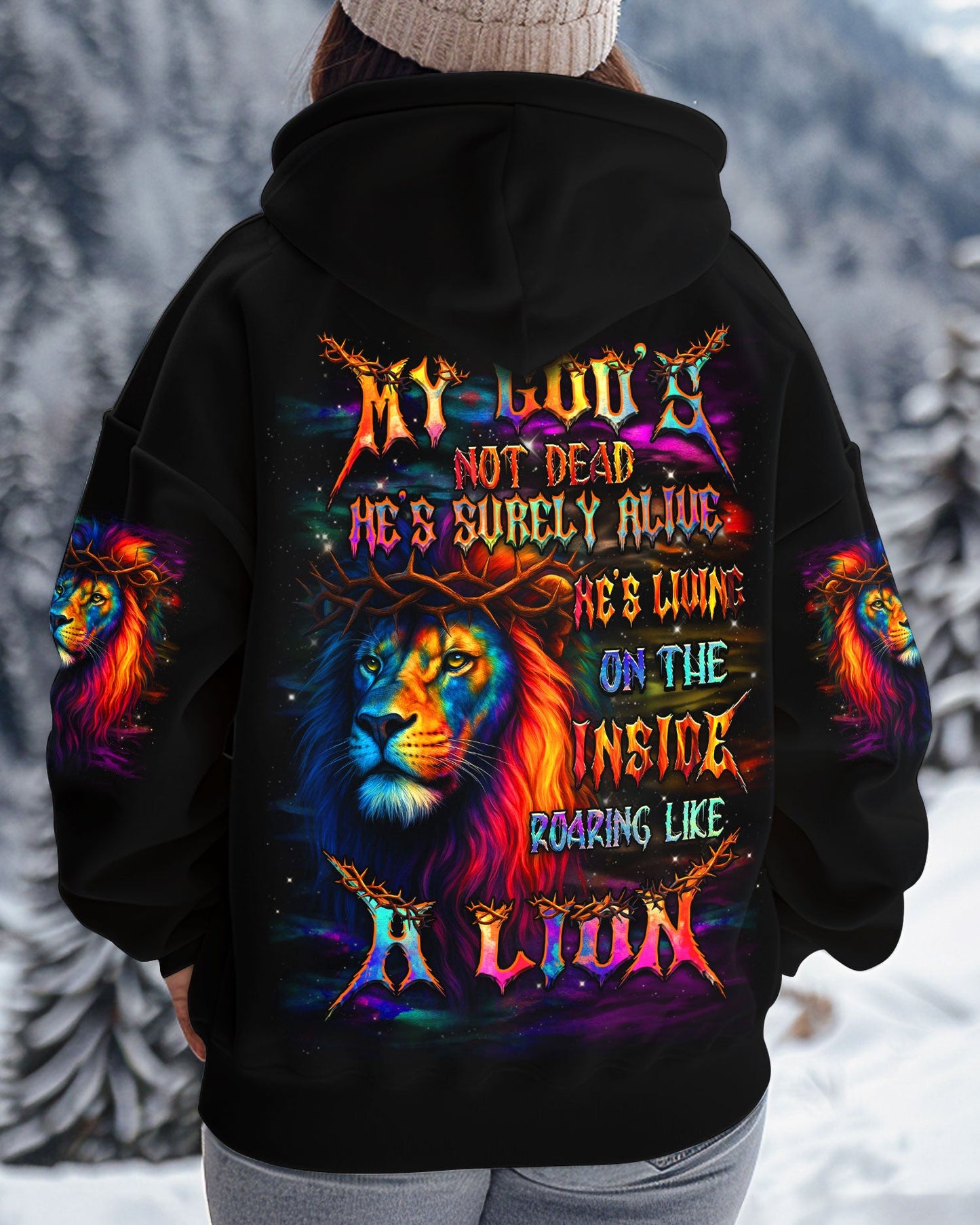 My God's Not Dead Women's All Over Print Shirt - Yhdu0606254