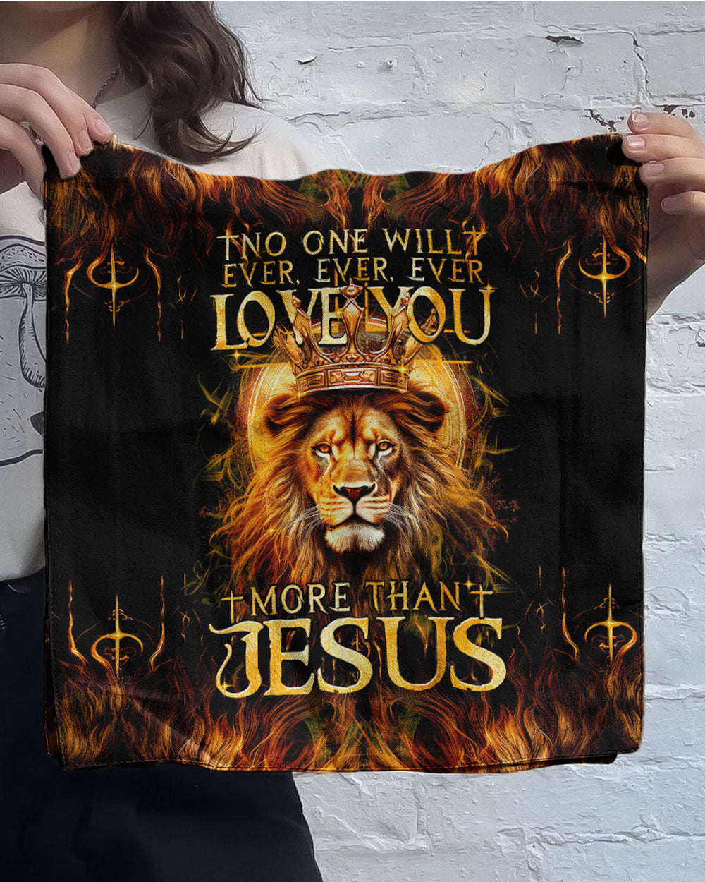 No One Will Ever Love You More Than Jesus Tote Bag - Tytm3006238