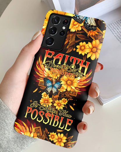 Faith Doesn't Make Things Easy Phone Case - Tytm2706231