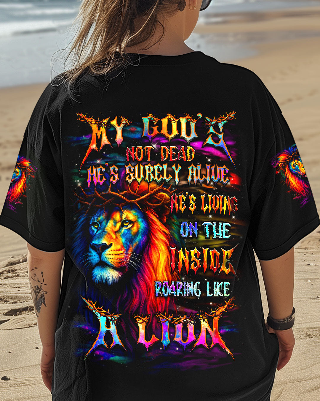 My God's Not Dead Women's All Over Print Shirt - Yhdu0606254