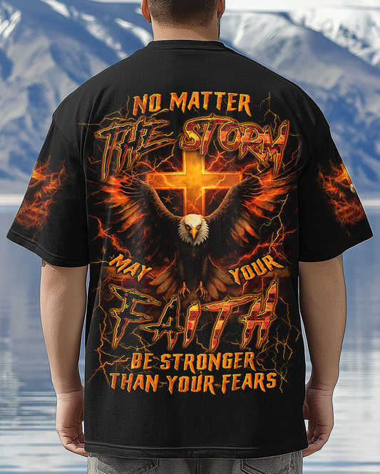 No Matter The Storm Men's All Over Print Shirt - Yhln2605254