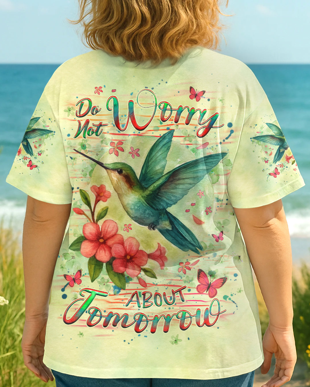 Do Not Worry About Tomorrow Women's All Over Print Shirt - Yhhg1706253