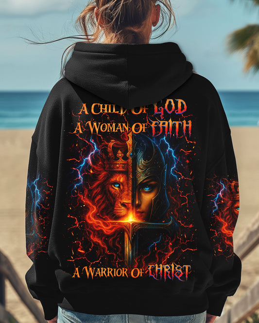 A Child Of God A Woman Of Faith Women's All Over Print Shirt -  Tlnz1606254