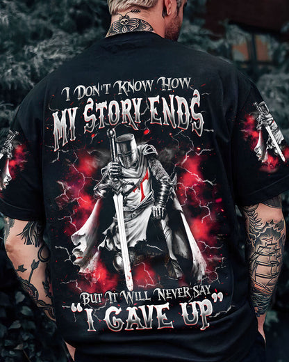 I Don't Know How My Story Ends Warrior Men's All Over Print Shirt - Tlnz1104253