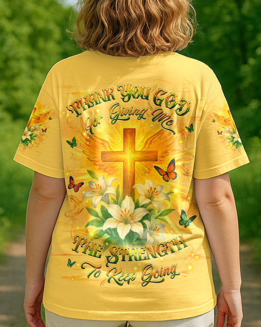 Thank You God Women's All Over Print Shirt - Yhhg0505252