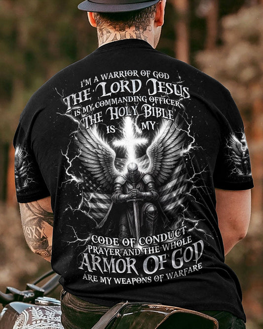 I'm A Warrior Of God Men's All Over Print Shirt  - Tlnz2105253