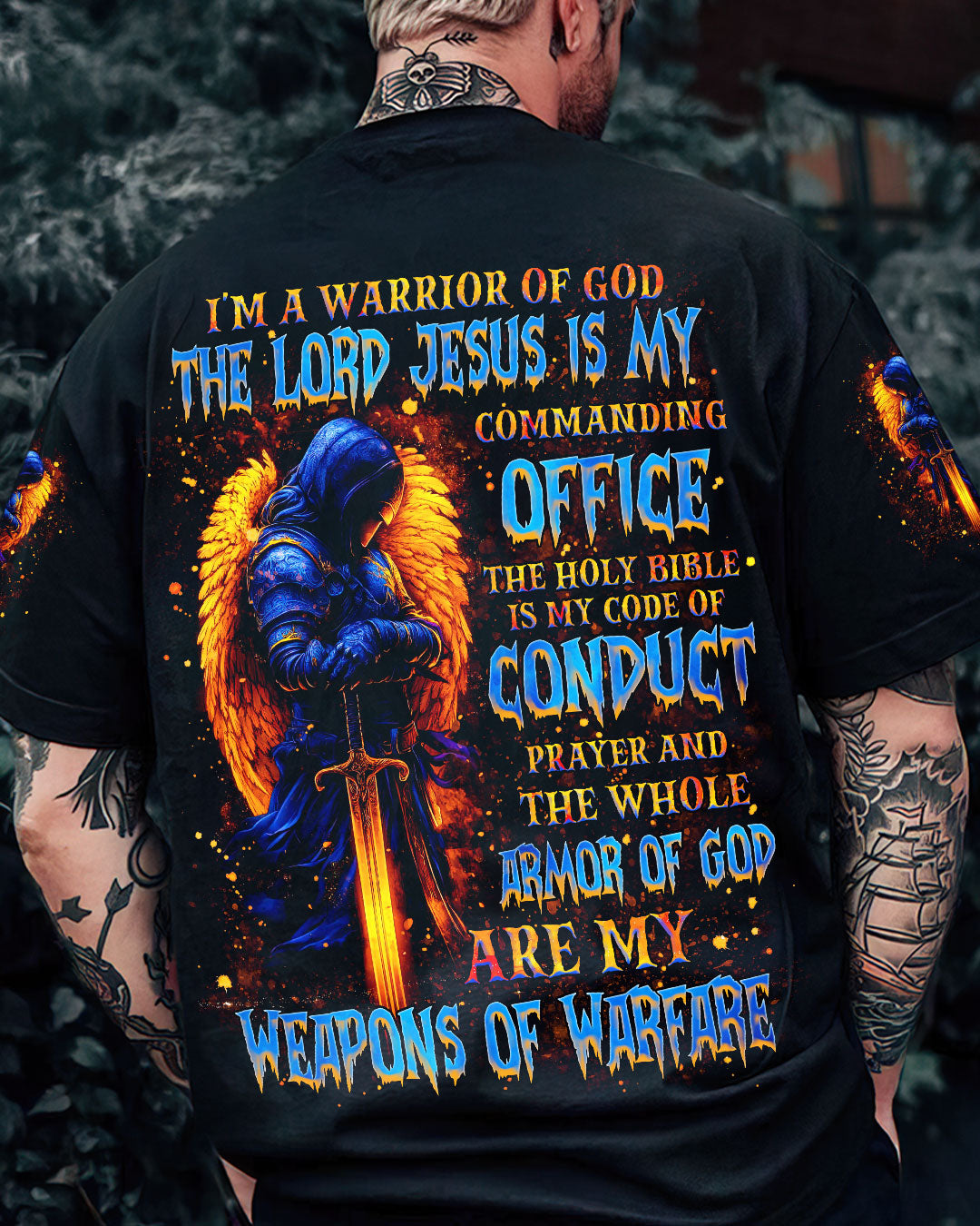 I'm A Warrior Of God Men's All Over Print Shirt - Tlnz2003254