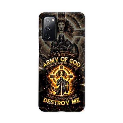 I Am A Warrior In The Army Of God Phone Case - Tytd2610243